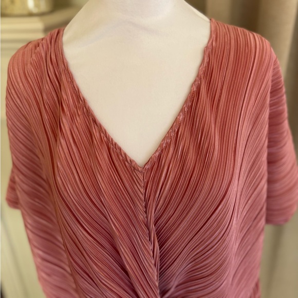 Anthropologie NWT Eri + Ali pink blouse woman’s medium - Picture 3 of 9